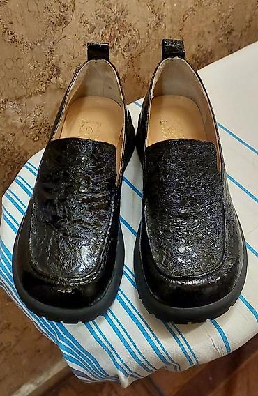 mekteb geyimi: Qara rəngli uşaq loaferləri - Model: slip-on loafer - Material — 1