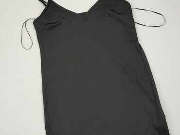 czarna sukienki midi na ramiączkach: Sukienka, S, stan - Dobry