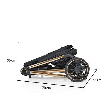 hm cizme: CANGAROO Hydra 3u1 kolica sa I-Size auto sedištem – CAN60210-70 Hydra — 4