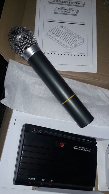blutut mikrofon: Mikrofonlar