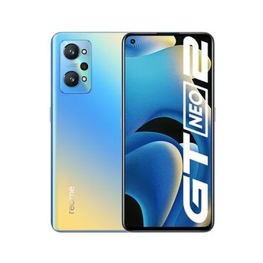 телефон сатып алам: Realme GT Neo2, Новый, 128 ГБ, цвет - Синий, 2 SIM