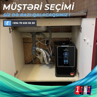 Su filtrləri: Cihaz ən son texnologiyalı Smart modeldir. * NFS, İSO sertifikatlı — 9