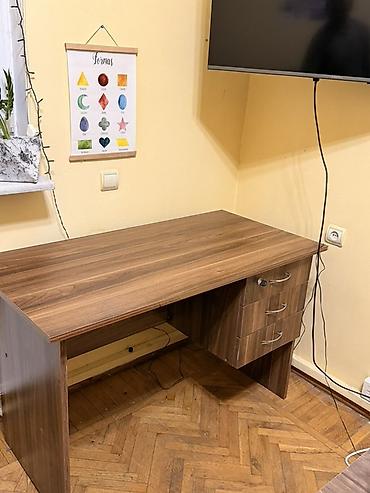 komputer setup: Düz masa, Polkasız, Siyirməli, Teksturalı laminat, Zəmanətsiz, Kredit yoxdur — 3