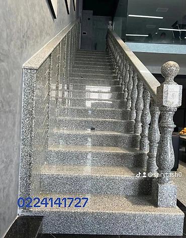 Мраморные и гранитные работы: Гранит мрамор балясина перила тумба Сары Таш бардык туру бар ! — 19
