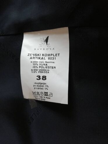 Kostimi: M, Vuna, Jednobojni — 3