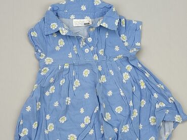 błękitna sukienka elegancka: Sukienka, Ergee, 6-9 m, stan - Dobry