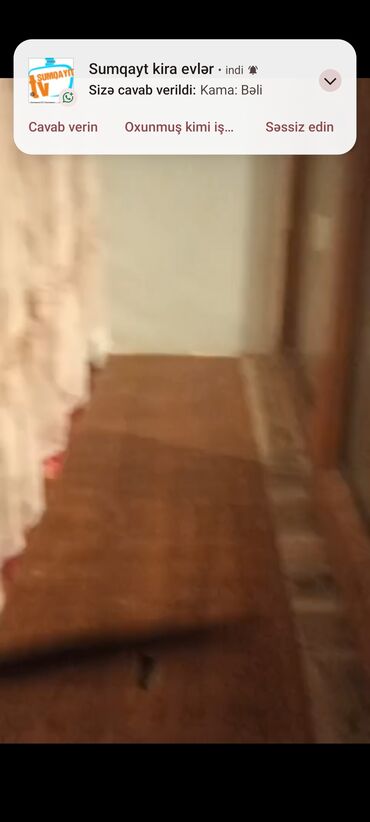 Uzunmüddətli kirayə evlər: 40 kv. m, 1 otaqlı, Kanalizasiya, Kombi, İnternet — 11