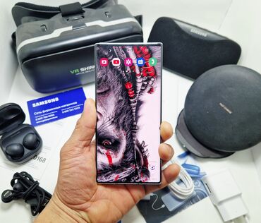 Samsung: Samsung Note 10, Б/у, 512 ГБ, цвет - Серебристый, В рассрочку, eSIM, 2 SIM, 1 SIM — 7