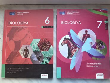 Kitablar, jurnallar, CD, DVD: Biyologiya 6cı sinif dim ikisi birlikde