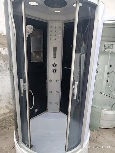 ёмкость для душа: Душевая кабина Полукруглая, Размер: 1 x 1 см, Покрытие: Матовое — 2