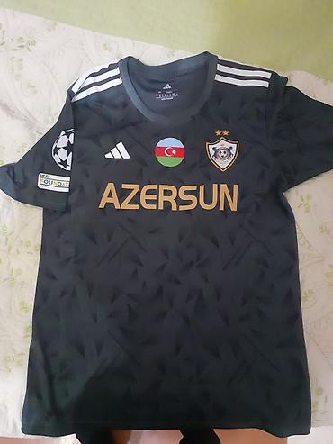 Kişi geyimləri: Futbolka, Adidas, M, rəng - Boz — 1