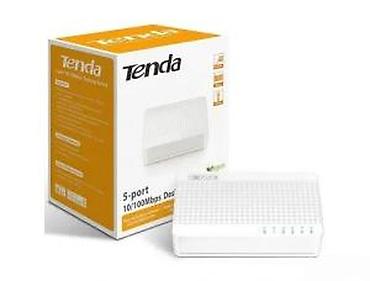 Modemi, ruteri i mrežni uređaji: TENDA 5-port 10/100 Mbps desktop mrežni svič - Model: Tenda 5-port — 10