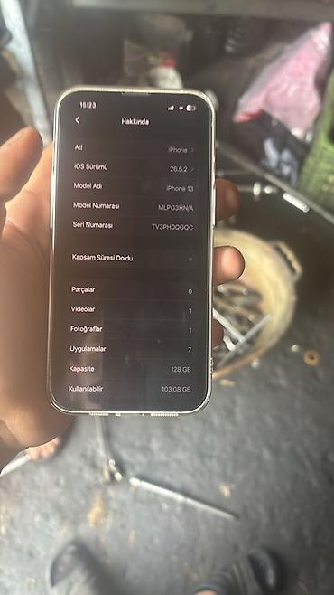 iphone qiymetleri: IPhone 13, 128 GB, Gümüşü — 4