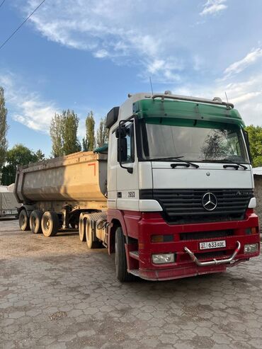 мерс гигант 508: Тягач, Mercedes-Benz, 2001 г., Самосвал