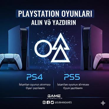 x 5: PlayStation oyunları – Alın və yazdırın Xidmət: - PS4 və PS5 üçün — 1