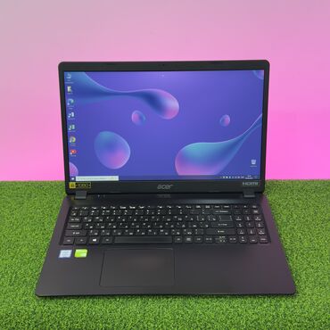 загрузка игр: Ноутбук, Acer, 8 ГБ ОЭТ, Intel Core i3, 15.6 ", Колдонулган, Татаал эмес тапшырмалар үчүн, эс тутум SSD