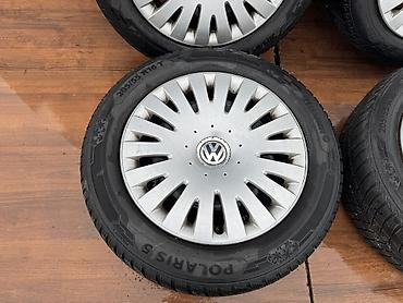 Колеса в сборе: Колеса в сборе 205 / 55 / R 16, Зима, Б/у, Комплект, Легковые, Железные, отверстий - 5 — 3