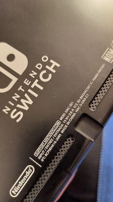 Nintendo Switch: Продаю прошитый Nintendo switch встроенная память 32+128гб флешка — 12