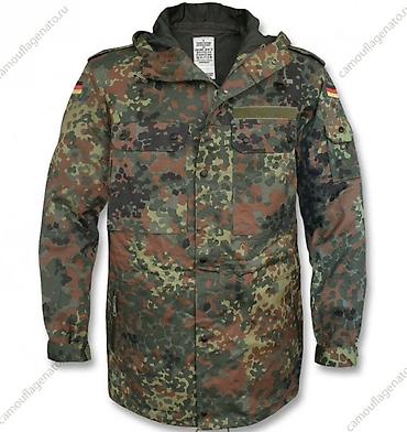 бушлат военный цена: Куртка полевого Bundeswehr (камуфляж) Камуфляж, военная форма — 1