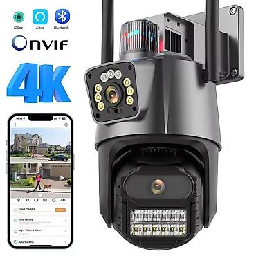 4K ağıllı PTZ təhlükəsizlik kamerası - Ultra HD 4K görüntü