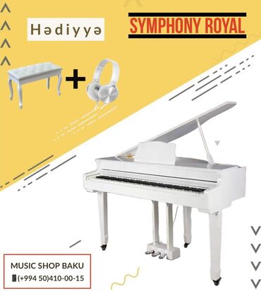 royal piano qiymetleri: Symphony Royal Elektron Piano Satış Qiyməti: 3200azn Endirimli