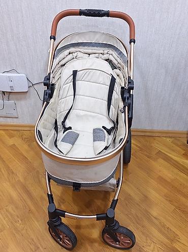 bej salvar: Uşaq arabası + yemək üçün yüksək oturacaq + qatlanan vanna dəsti 1) — 3