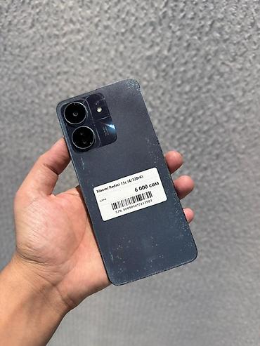 pixel 4: Redmi, Redmi 13C, Б/у, 128 ГБ, цвет - Серый, В рассрочку, 2 SIM — 1