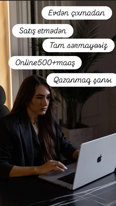 Marketoloqlar: Marketoloq tələb olunur, Onlayn iş, 18-29 yaş, Təcrübəsiz