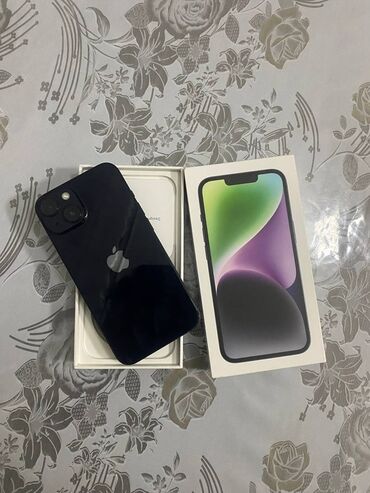 айфон 14 в рассрочку: IPhone 14, Б/у, 128 ГБ, Черный, Коробка, 100 %