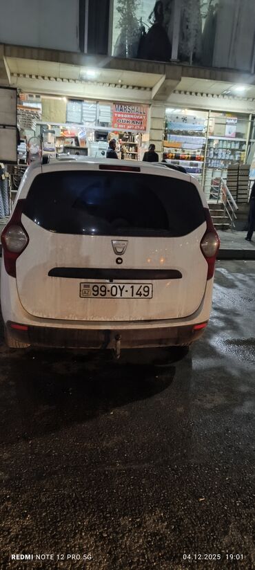 Dacia: Dacia Lodgy: 1.5 l | 2014 il 520000 km Van/Minivan — 2