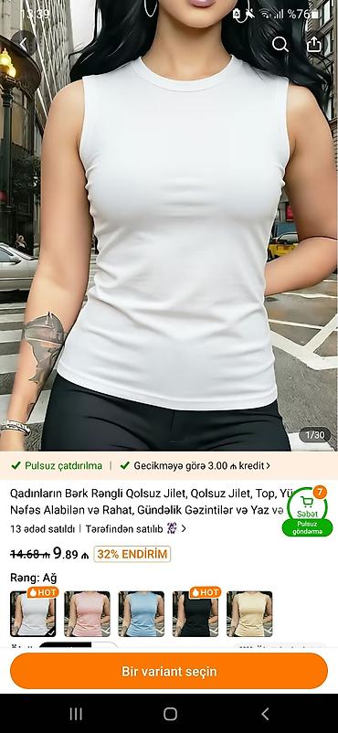 1 dəfə geynilib matiral çox superdir