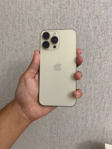 iphone 12 pro max qiymət: IPhone 14 Pro Max, 256 GB, Qızılı