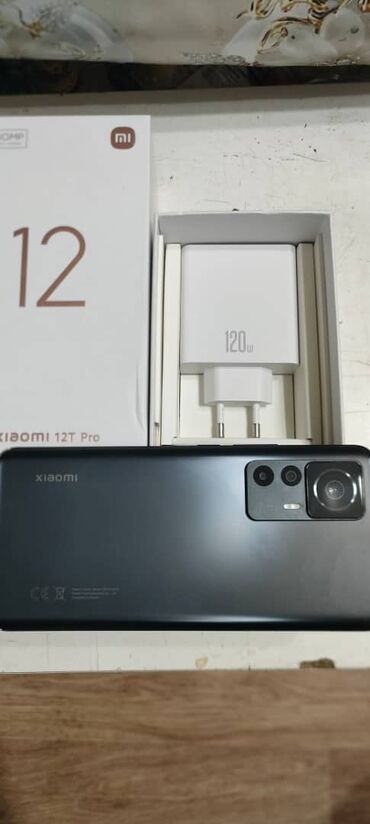 xiaomi 13 про: Xiaomi, 12T Pro, Б/у, 256 ГБ, цвет - Черный, 2 SIM