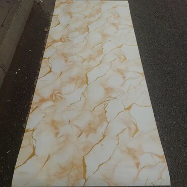 Vinil divar kağızı, oboy: Mərmər effekti verən PVC divar panelləri. 1.Arxası özü — 26