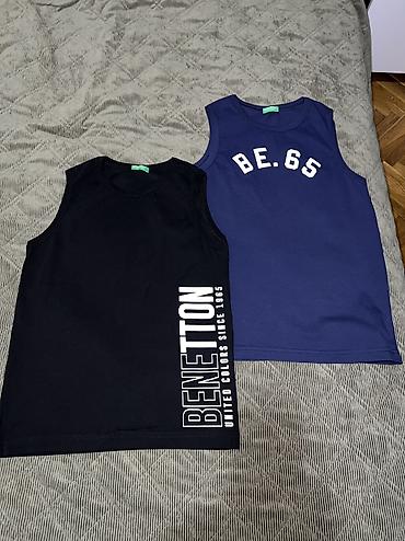 reform jeans: BENETTON majice 2XL 160cm Nove samo bez etikete,sin neće više da nosi — 1