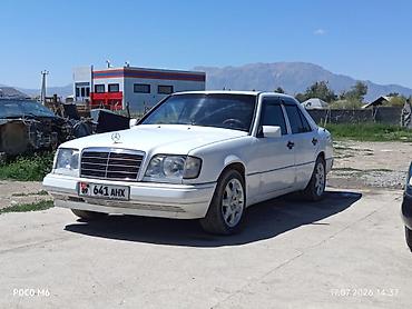 мата секыл: Mercedes-Benz W124: 1993 г., Кол менен иштөөчү, Седан — 1