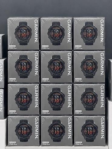 гармин феникс 8: Garmin Fenix 8 (Solar Sapphire) – мультиспортивные GPS‑часы — 1