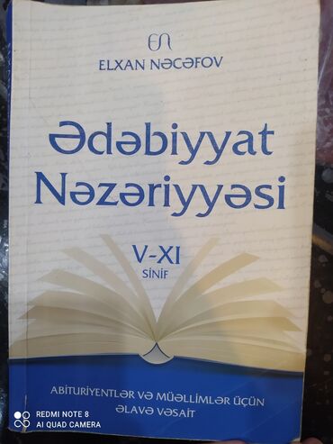 ədəbiyyat müntəxəbatı pdf: Ədəbiyyat nəzəriyyəsi(4man)