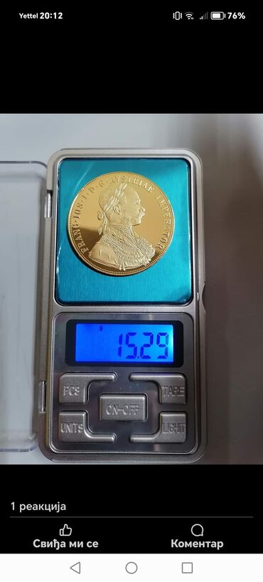 Numizmatika i filatelija: πͺπͺπͺ Franc Jozef dukati 24K pozlata πͺπͺπͺ πͺ Uz dukat dobijate Sertifikat na lalafo.rs β 4 Numizmatika i filatelija: πͺπͺπͺ Franc Jozef dukati 24K pozlata πͺπͺπͺ πͺ Uz dukat dobijate Sertifikat β 4