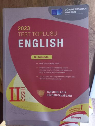 dim dinleme test toplusu: İngilis dili Testlər 11-ci sinif, 2-ci hissə, 2023 il