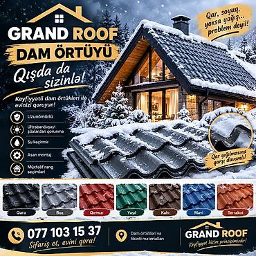 Dam işləri: GRAND ROOF DAM ORTUKLERİ VE TAXDA ŞALBAN MATERALARİ XİDMETNZDEYİK — 3