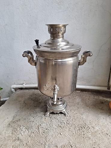 Samovarlar: İşlənmiş Od Samovar, 7 l, Ünvandan götürmə — 3