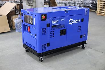Генераторы: Дизельный генератор ТЕХНОМАШ Professional 18000T - Мощность: серия — 1