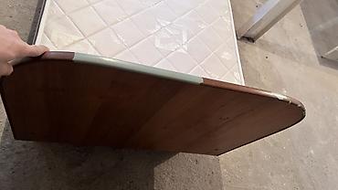 Односпальные кровати: Односпальная кровать, Б/у, С матрасом, длина - 195 см — 4