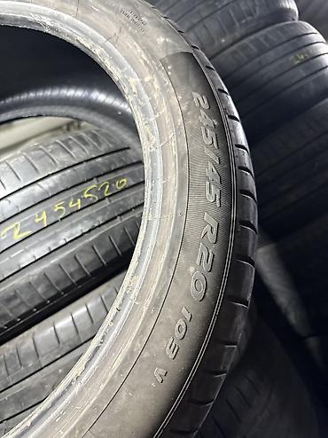 245: Шины 245 / 45 / R 20, Лето, Б/у, Комплект, Легковые, Германия, Pirelli — 3