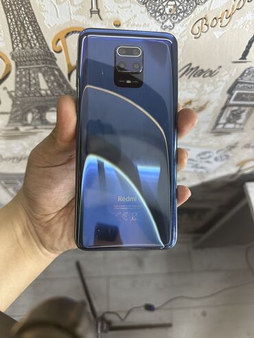 xiaomi redmi note 9s бишкек: Xiaomi, Redmi Note 9S, Колдонулган, 64 ГБ, түсү - Көк, 2 SIM