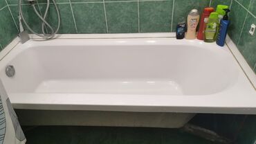 Hamam üçün aksessuarlar: İşlənmiş Vanna, Akril, 160x80sm, Ünvandan götürmə