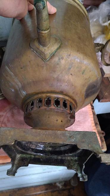 Samovarlar: İşlənmiş Od Samovar, 10 l, Ünvandan götürmə -da lalafo.az — 12 Samovarlar: İşlənmiş Od Samovar, 10 l, Ünvandan götürmə — 12