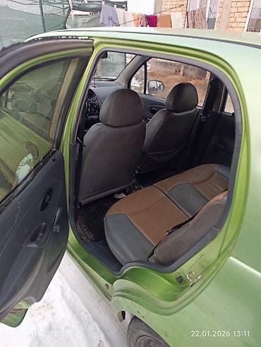 бир: Daewoo Matiz: 2002 г., 0.8 л, Кол менен иштөөчү, Бензин, Кроссовер — 1