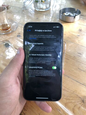 kreditlə işlənmiş telefonlar: IPhone 11, 64 GB, Qara, Face ID